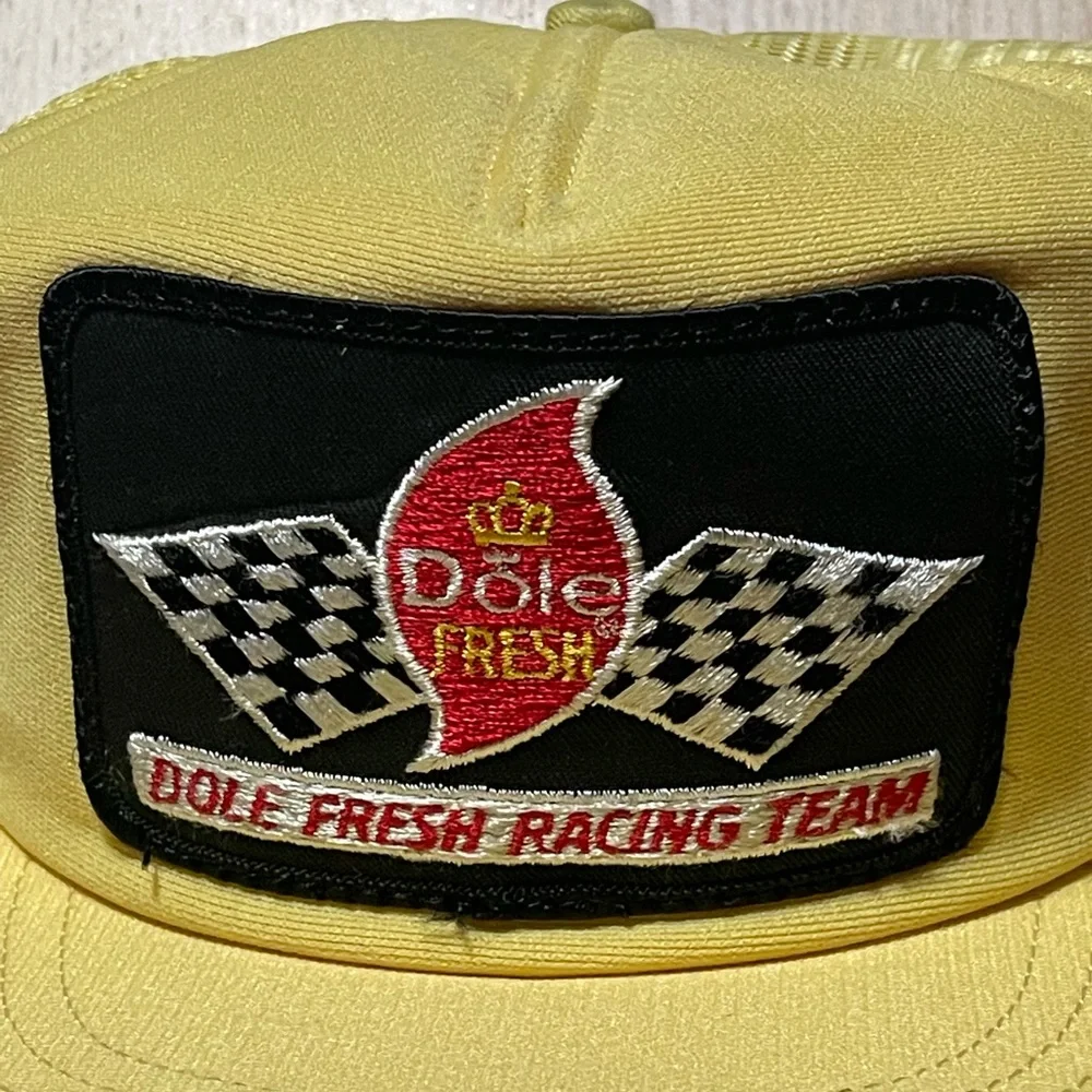 Vintage Dole Fresh Racing Team‎ Pit Crew Snapback Hat